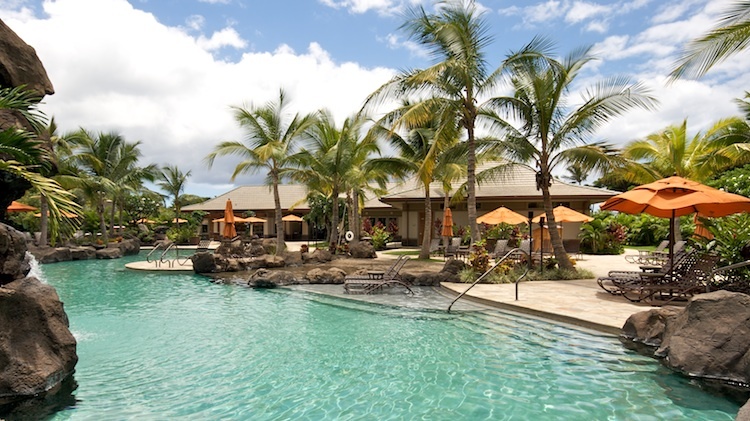 One of 9 pools on the property of Ho'olei