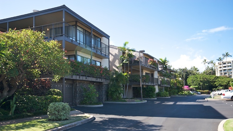 Condos are housed in 24 separate structures