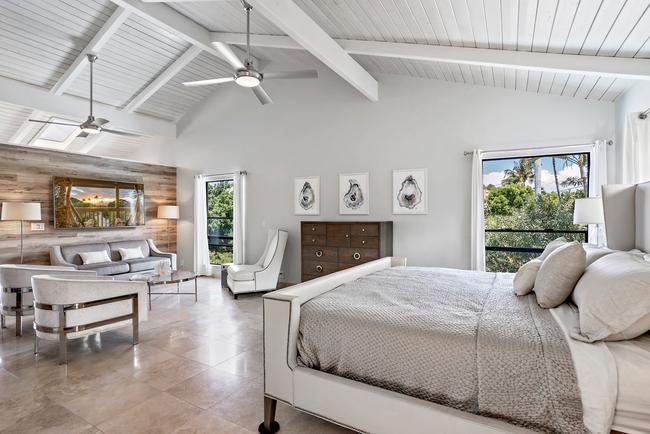 High vaulted ceilings and an abundance of space.