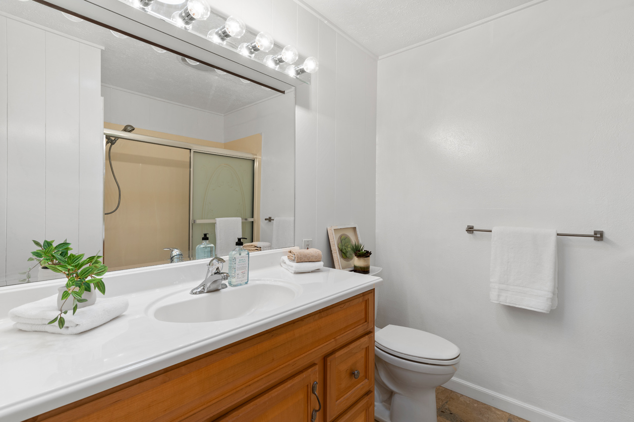 Bathroom in main house: 